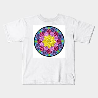 Circle Mandalas 94 (Style:12) Kids T-Shirt